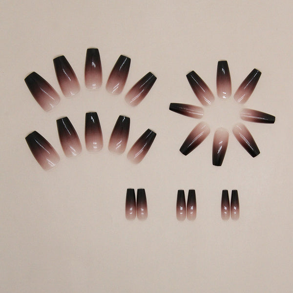 12 Sizes-24 Pcs Press On Nails R829