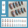 12 Sizes-24 PcsPress On Nails Z1132