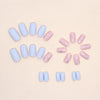 12 Sizes-24 Pcs Press On Nails W648