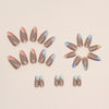 12 Sizes-24 Pcs Press On Nails W489