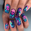 12 Sizes-24 Pcs Press On Nails Y1090