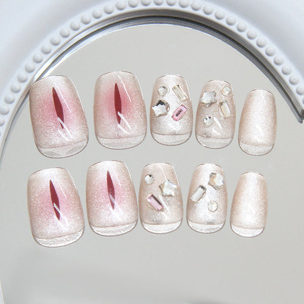 12 Sizes-24 PcsPress On Nails MY101