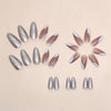 12 Sizes-24 Pcs Press On Nails W1459