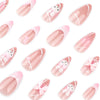 12 Sizes-24 Pcs Press On Nails JP4013
