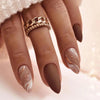 12 Sizes-24 Pcs Press On Nails W1489