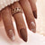 12 Sizes-24 Pcs Press On Nails W1489