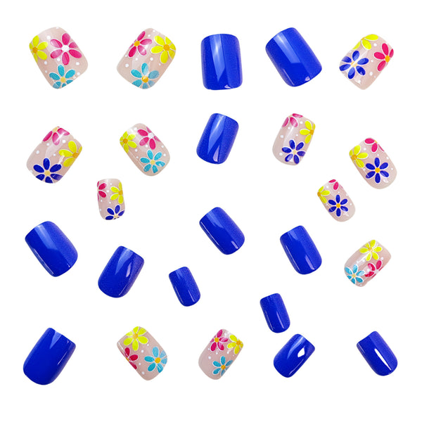 12 Sizes-24 Pcs Press On Nails Y743