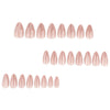 12 Sizes-24 Pcs Press On Nails JP4134