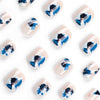 12 Sizes-24 Pcs Press On Nails JP3094