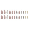 12 Sizes-24 Pcs Press On Nails W1356