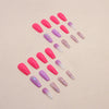 12 Sizes-24 Pcs Press On Nails Z726