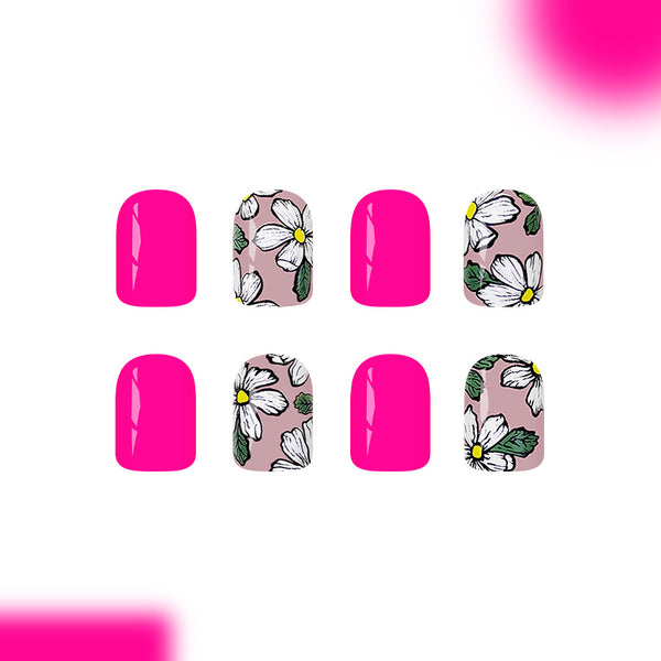 12 Sizes-24 Pcs Press On Nails C1600