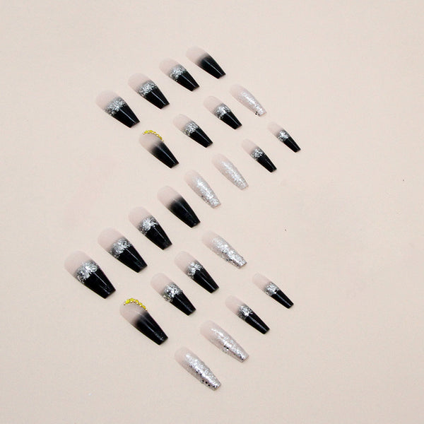 12 Sizes-24 Pcs Press On Nails Z706