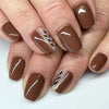 12 Sizes-24 Pcs Press On Nails C607