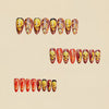 12 Sizes-24 Pcs Press On Nails Y1005