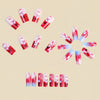 12 Sizes-24 Pcs Press On Nails Y1663