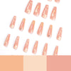 12 Sizes-24 Pcs Press On Nails JP1801