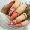 12 Sizes-24 Pcs Press On Nails W1475