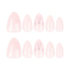 12 Sizes-24 Pcs Press On Nails JP4106