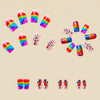 12 Sizes-24 Pcs Press On Nails Y536