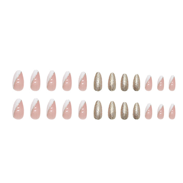 12 Sizes-24 Pcs Press On Nails W358