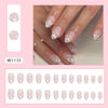 12 Sizes-24 Pcs Press On Nails W1135