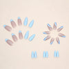 12 Sizes-24 Pcs Press On Nails W339