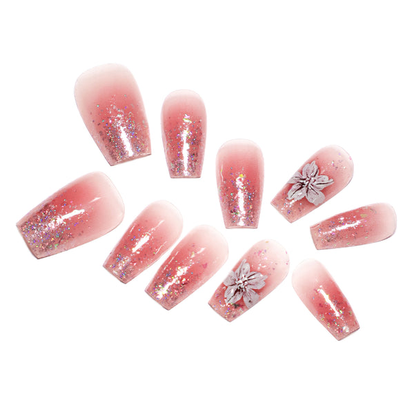12 Sizes-24 Pcs Press On Nails nail-accessory