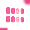12 Sizes-24 Pcs Press On Nails C1176