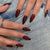 12 Sizes-24 Pcs Press On Nails JP4191