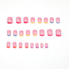12 Sizes-24 Pcs Press On Nails JP1354