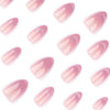 12 Sizes-24 Pcs Press On Nails JP3724