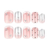12 Sizes-24 Pcs Press On Nails JL0683