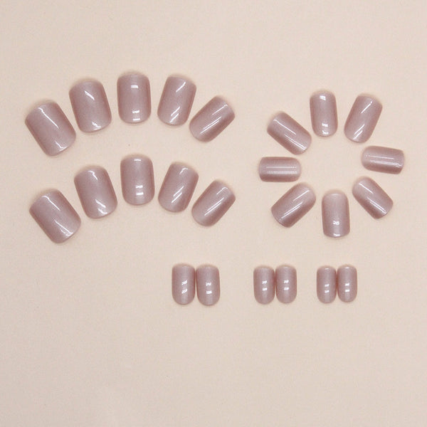 12 Sizes-24 Pcs Press On Nails W1256