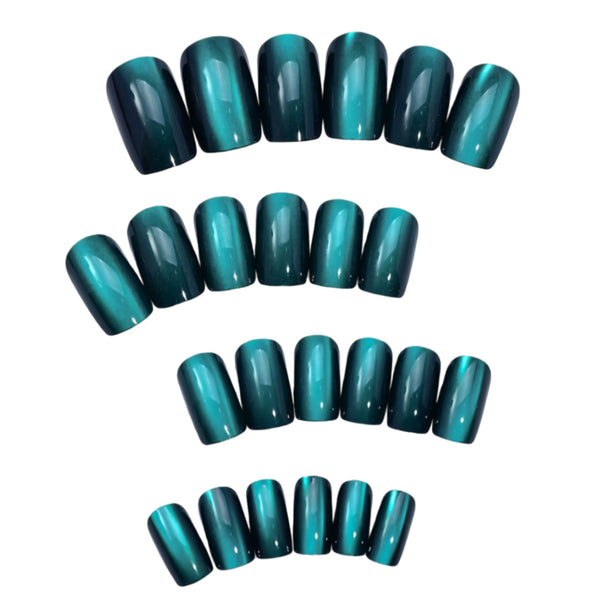 12 Sizes-24 Pcs Press On Nails Y1791