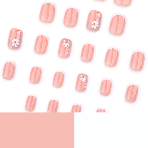 12 Sizes-24 Pcs Press On Nails JP3774