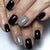 12 Sizes-24 Pcs Press On Nails Y533-1