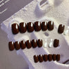 12 Sizes-24 Pcs Press On Nails JP699