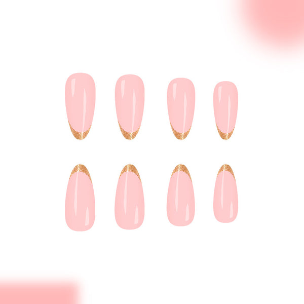 12 Sizes-24 Pcs Press On Nails C1400