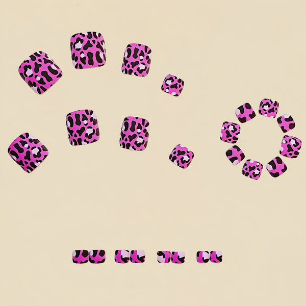 12 Sizes-24 Pcs Press On Nails Y761