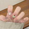 12 Sizes-24 Pcs Press On Nails R933
