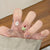 12 Sizes-24 Pcs Press On Nails R933