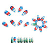 12 Sizes-24 Pcs Press On Nails Y1945
