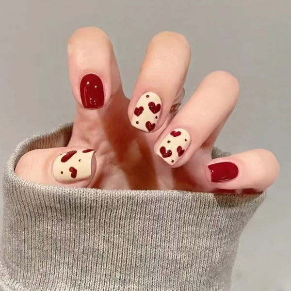 30 Pcs Press On Nails R884