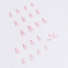 12 Sizes-24 Pcs Press On Nails JP1070