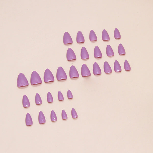 12 Sizes-24 Pcs Press On Nails W1610
