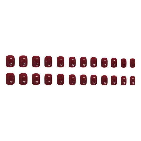 12 Sizes-24 Pcs Press On Nails W1271