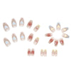 12 Sizes-24 Pcs Press On Nails R562