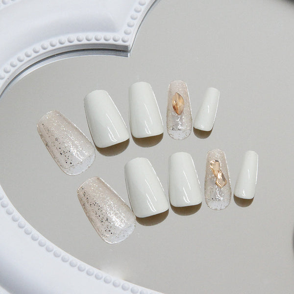 12 Sizes-24 Pcs Press On Nails Z836