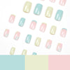 12 Sizes-24 Pcs Press On Nails JP1802